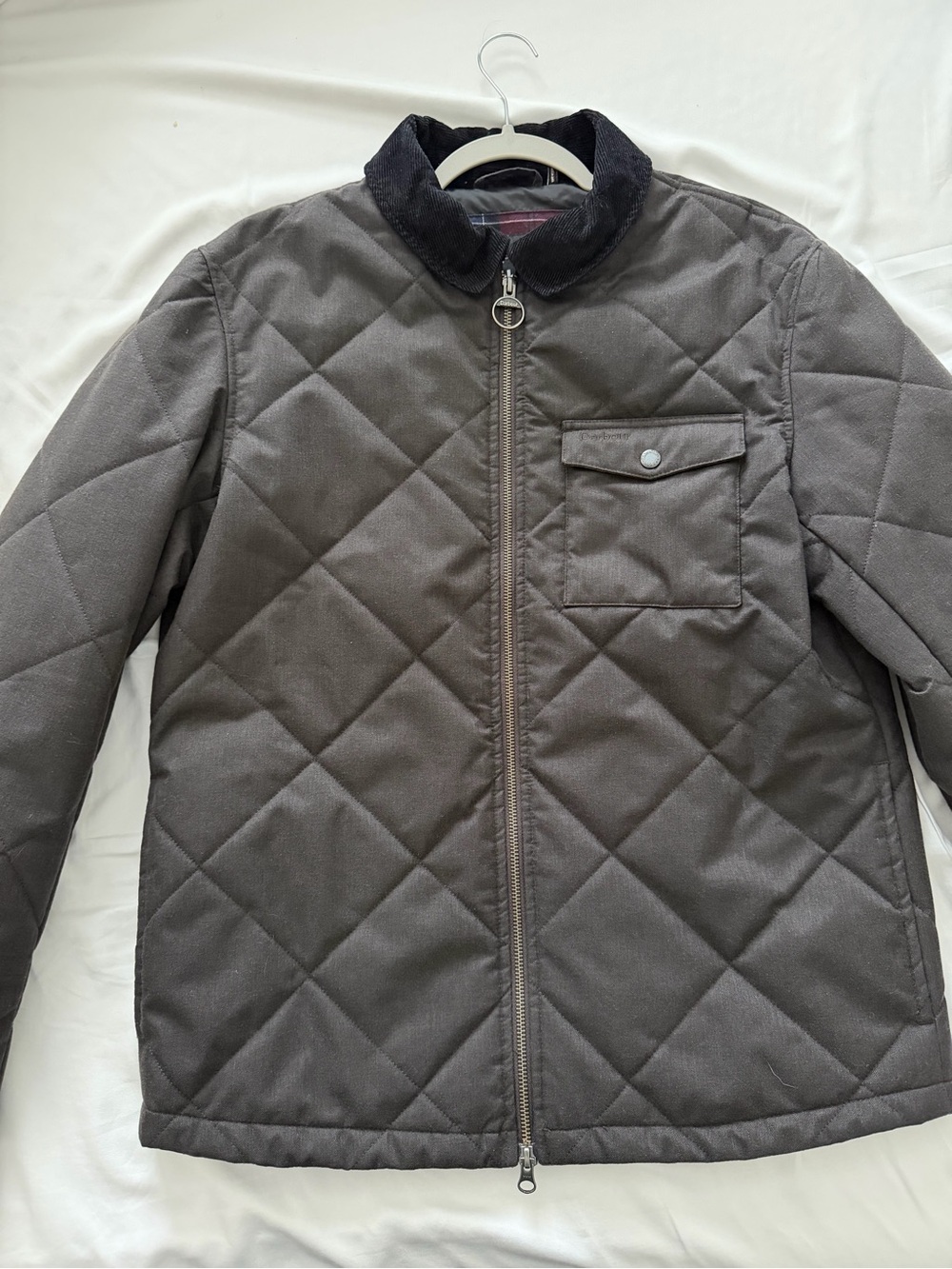 Barbour Men's Quilted Jacket in Brown